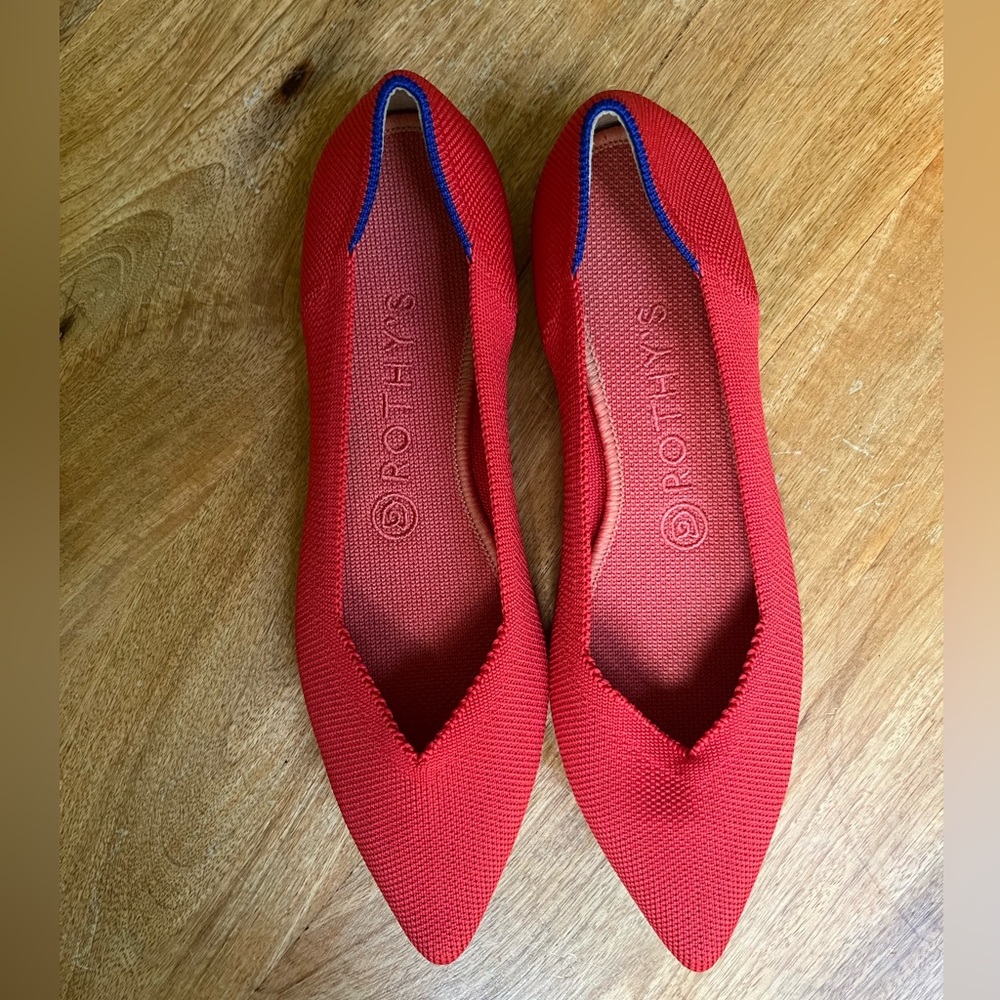 Rothy’s pointed flats